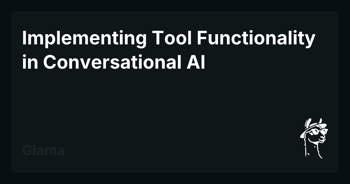 As part of building Glama, I am trying to build a deeper understanding of the concepts behind existing services, such as OpenAI's assistant tools