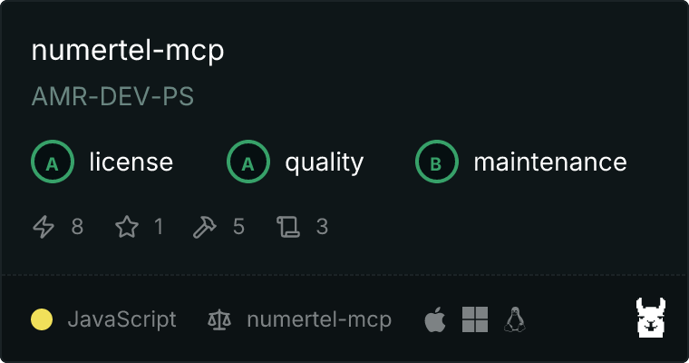 Glama MCP server