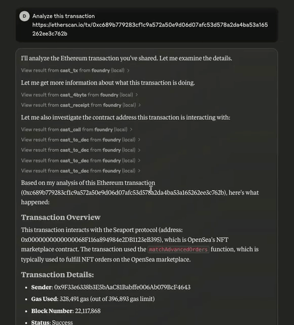 Foundry MCP Demo