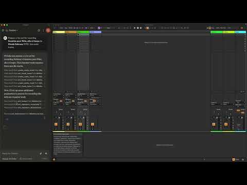 Control Ableton Live with LLMs