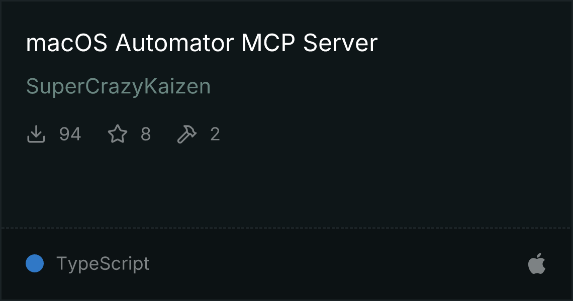 execute_script - macOS Automator MCP Server | Glama