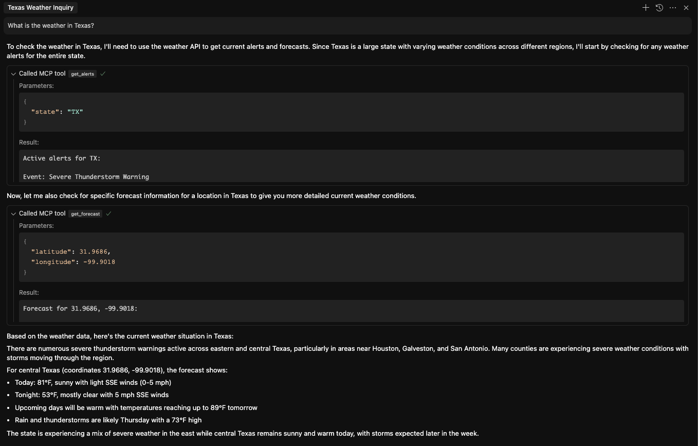 Chat Interface