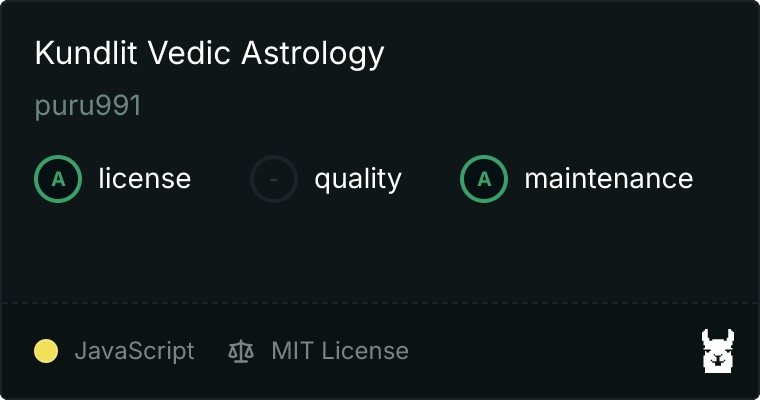 Kundlit MCP server on Glama