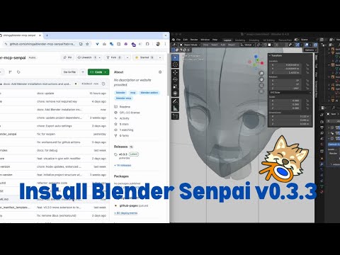 Install Blender Senpai Demo