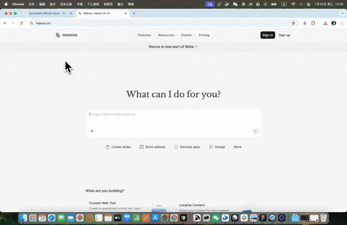 Manus Design System Demo