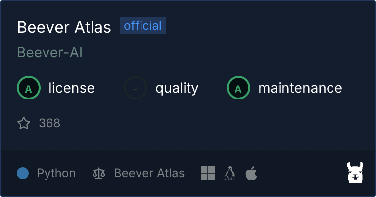 Beever Atlas MCP server on Glama