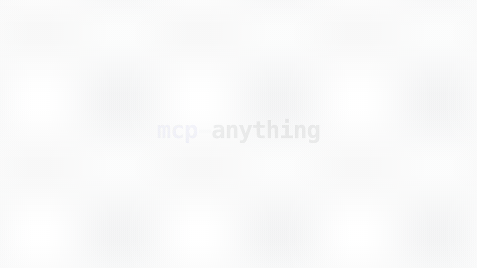 mcp-anything demo
