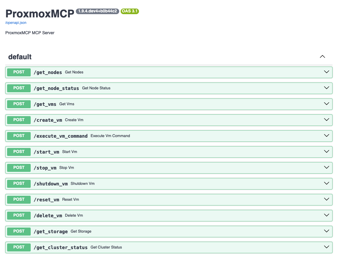 cursor-proxmox-mcp Screenshot