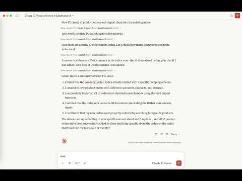 Elasticsearch MCP Demo