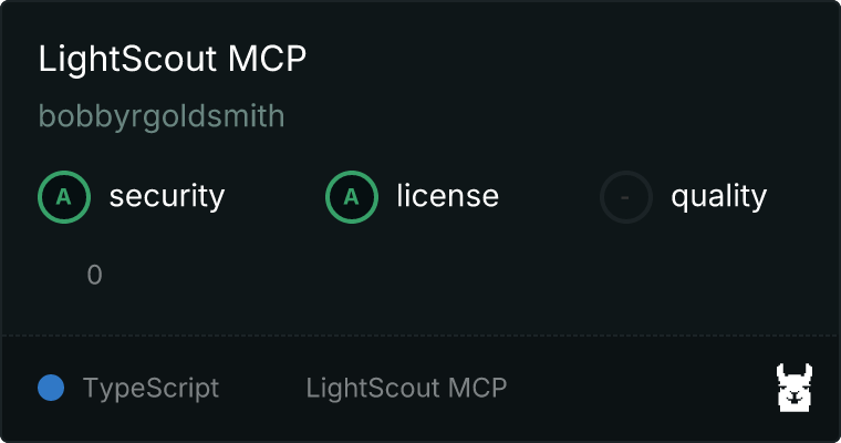 LightScout MCP server