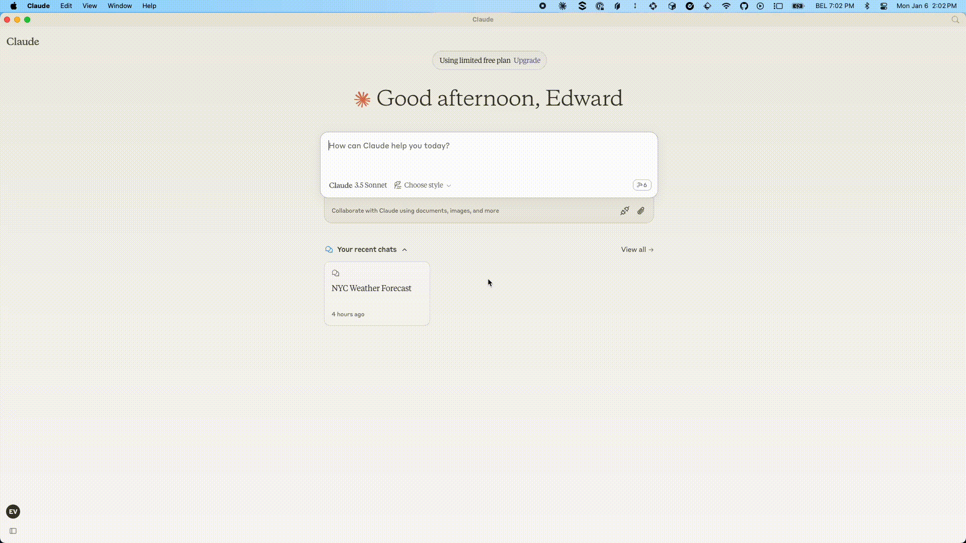 クロードデスクトップデモ