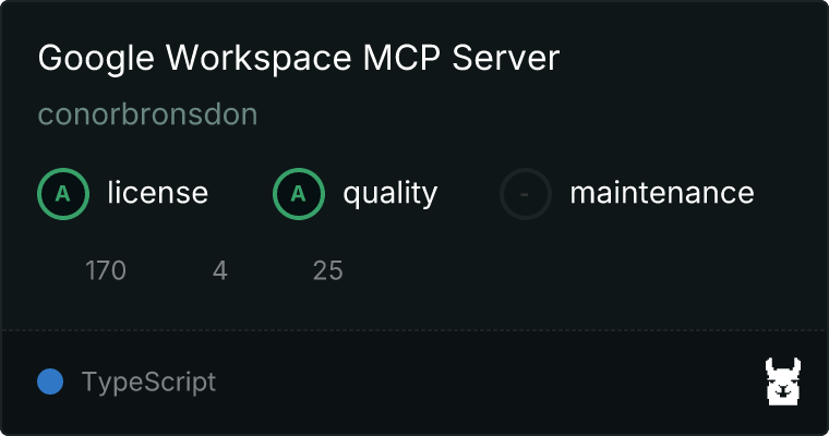 gws-mcp-server MCP server