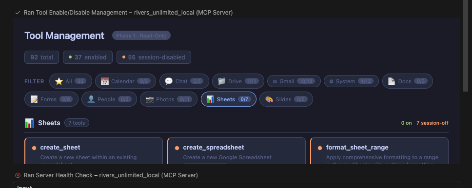 Tool Management Dashboard