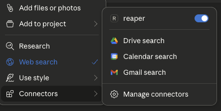Claude Desktop Connectors