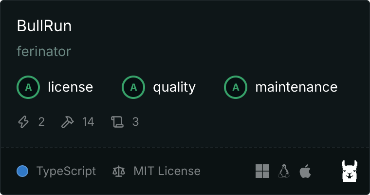 Bullrun MCP server