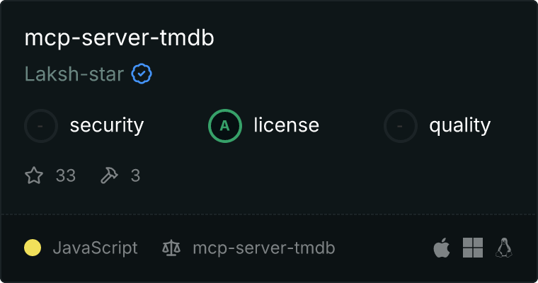 mcp-server-tmdb MCP server