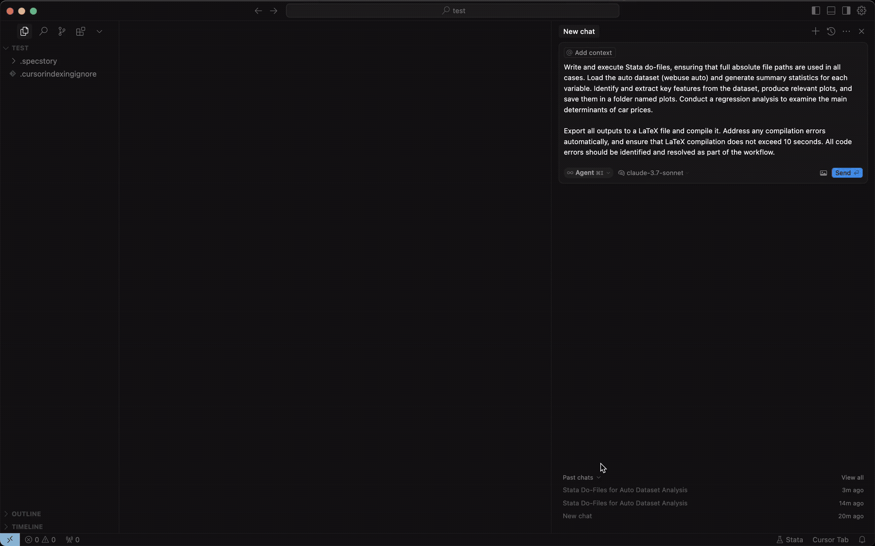 Stata MCP Extension Demo