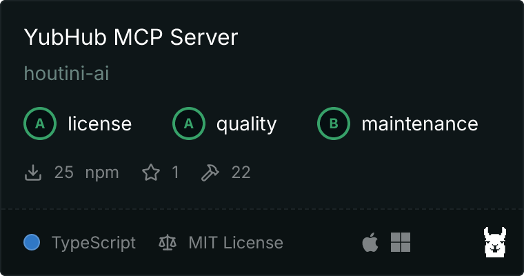 YubHub MCP 服务