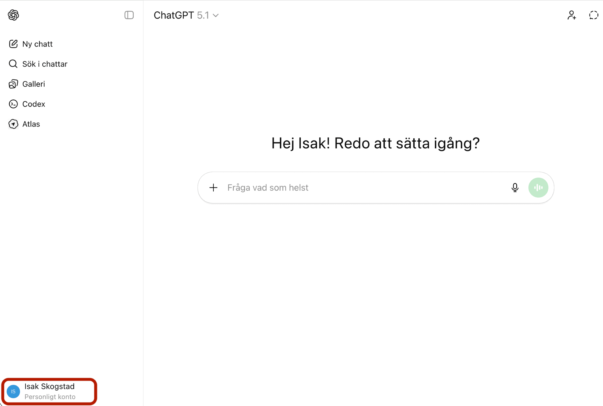 ChatGPT anslutning till MCP