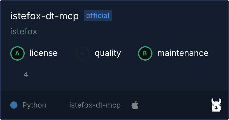 Listed on Glama