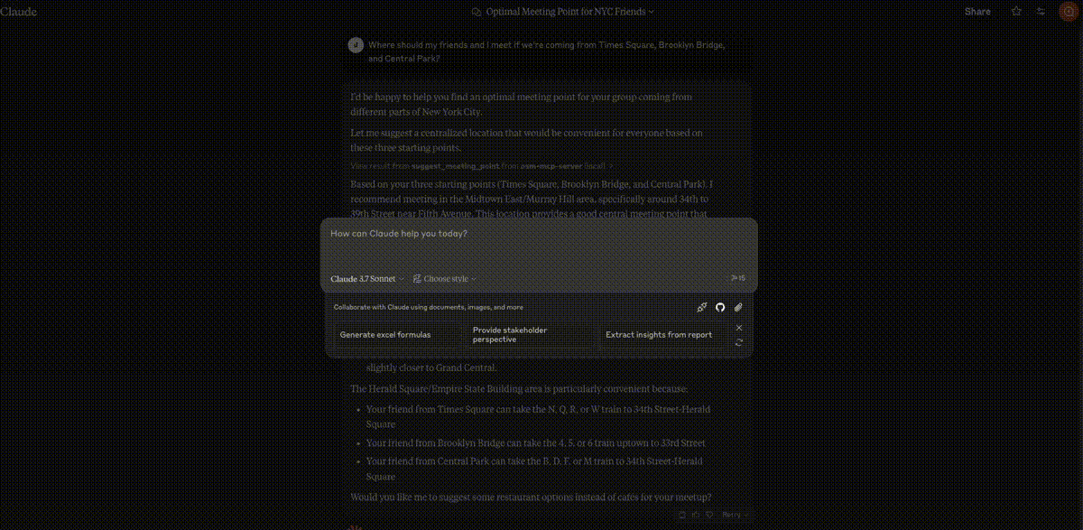 Пример использования поиска на парковке