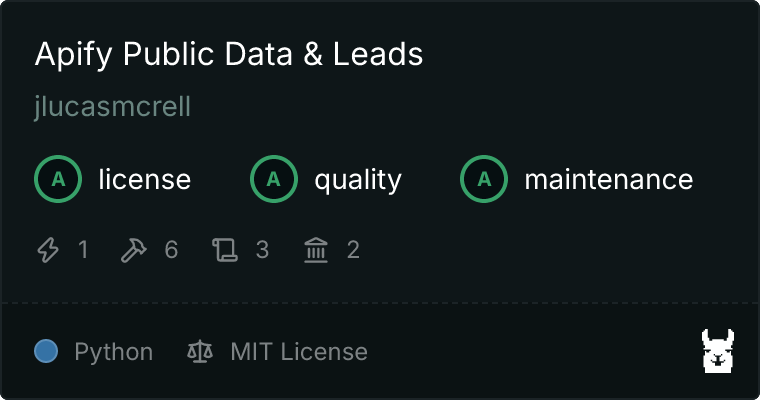 Glama MCP Server