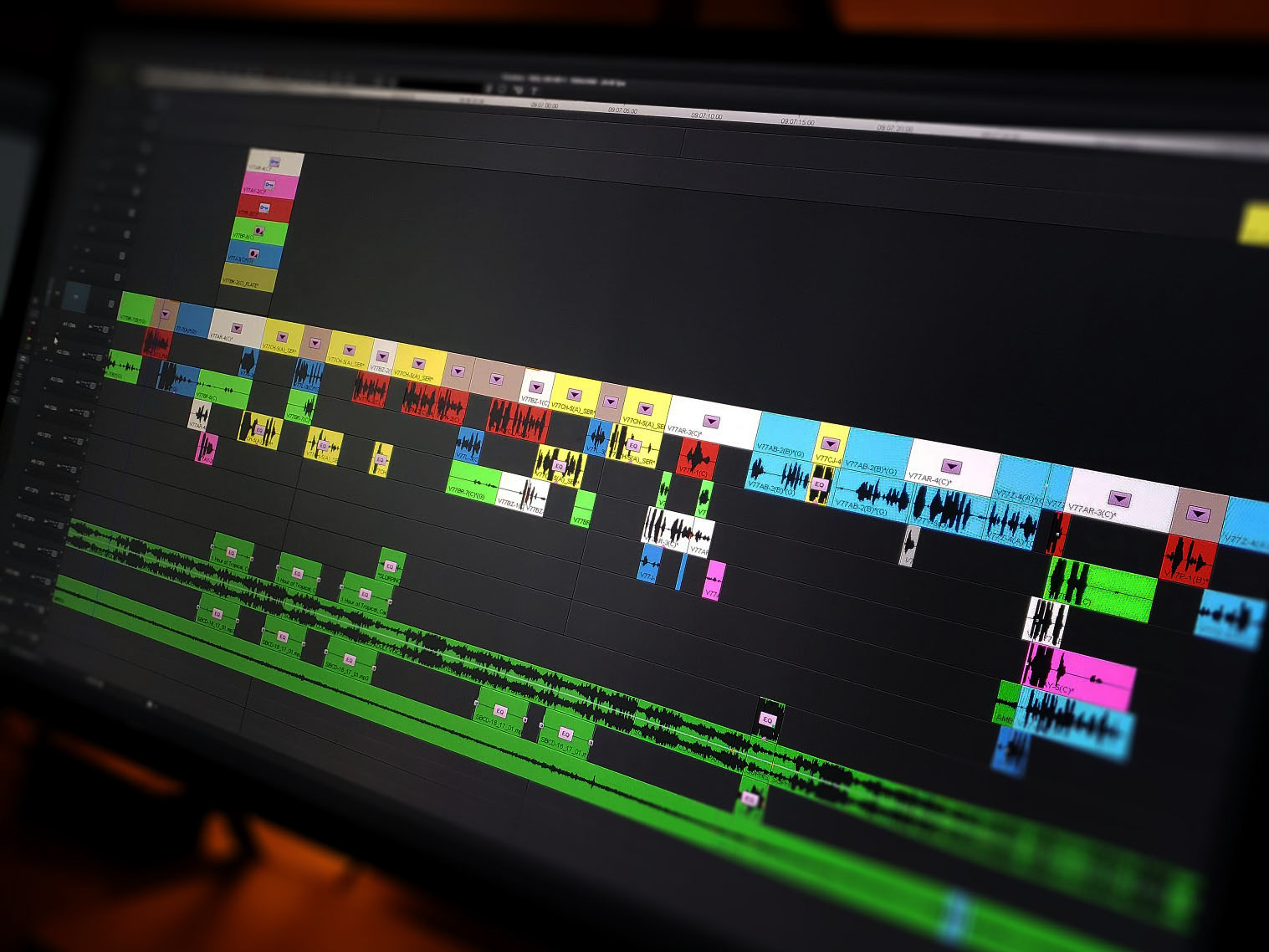 Premiere Pro Timeline Example