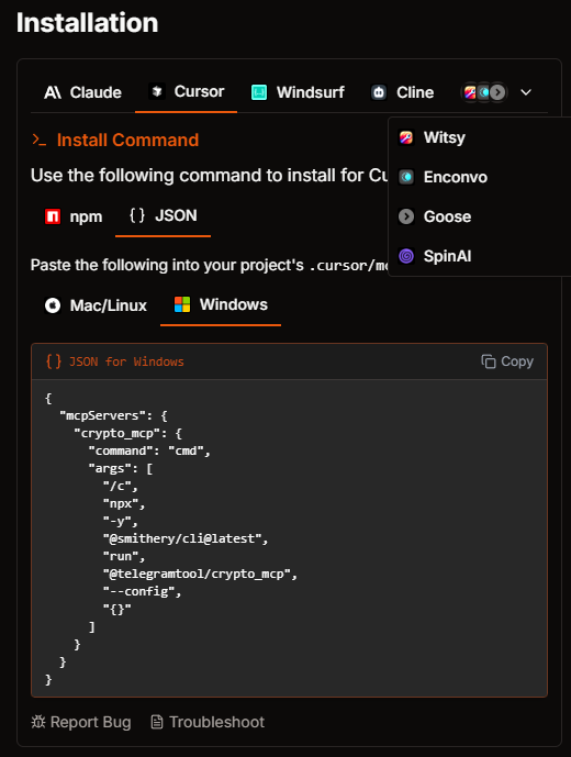 内含多种安装方式