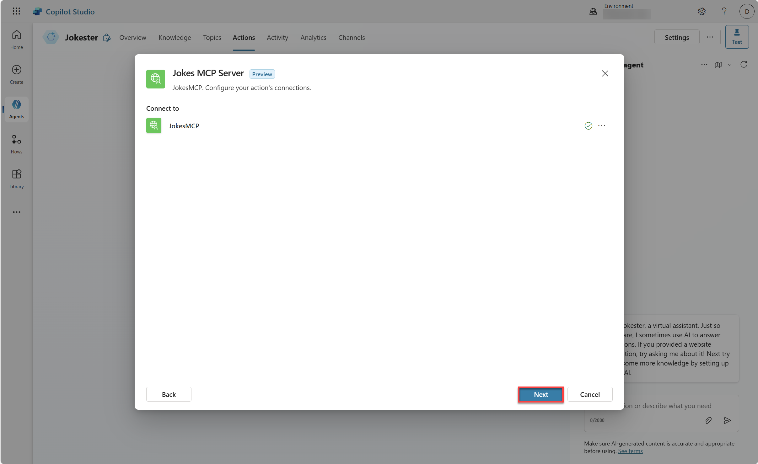Действие и связь