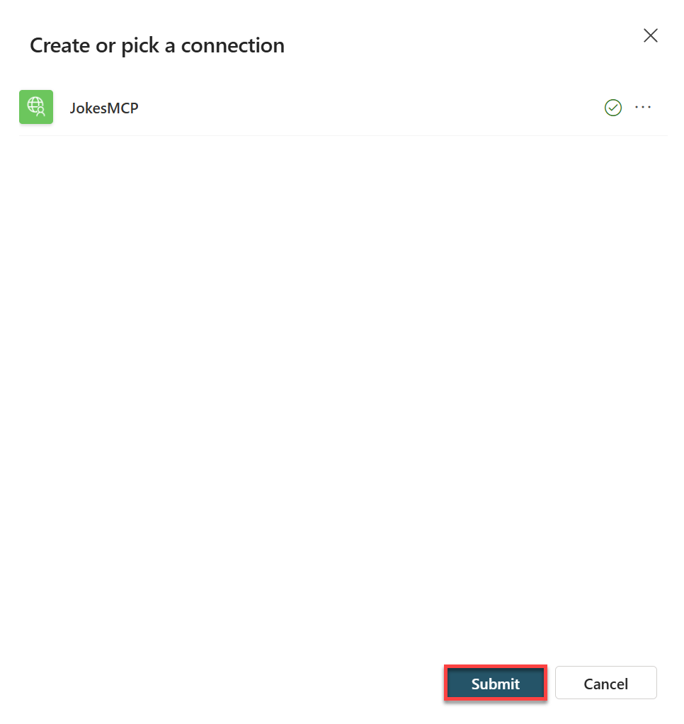 Выберите соединение