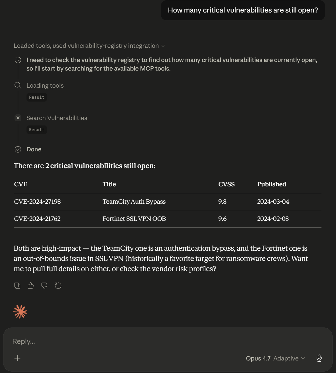 Vulnerabilidades Críticas Abiertas