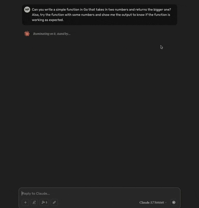 GIF de demostración de Sandbox MCP