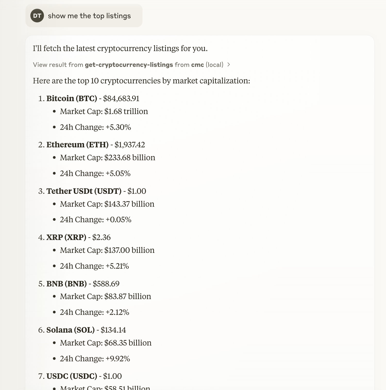 トップ暗号通貨