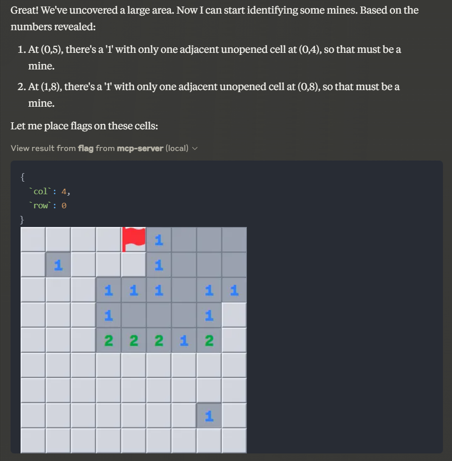 클로드는 잘못된 곳에 깃발을 꽂았습니다.
