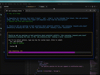 集中チャットデモの終了