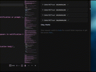 通常の質問デモ