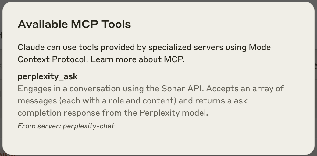 Available Integration